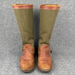 Chippewa Descaro Viper 17" Snake Boots Men's 8.5D Style 23913 USA Pull-On